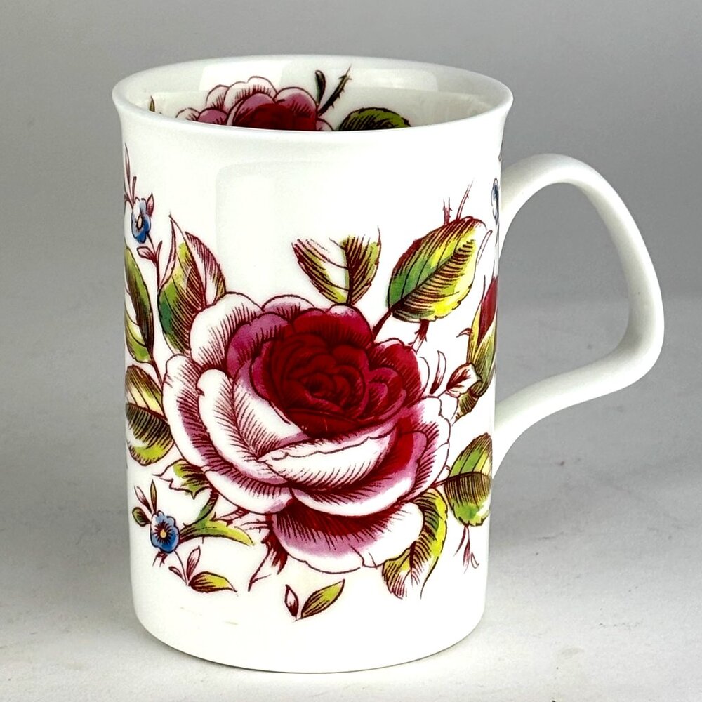 Henley Collection Rose Fine Bone China Mug - Made in England (2008)